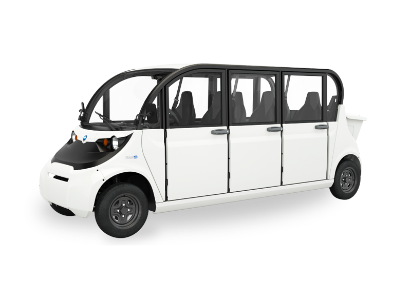 Electric shuttle vehicle