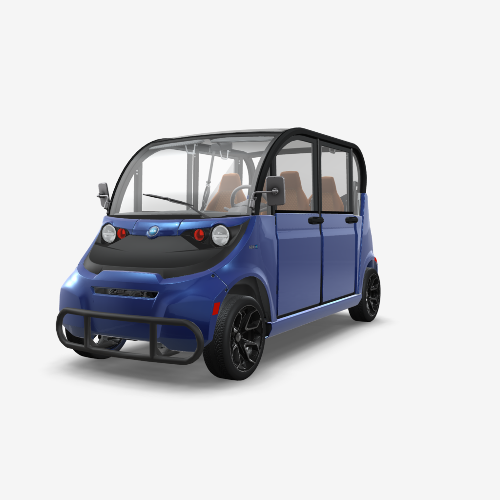 GEM e4 Navy Blue Gloss with Doors