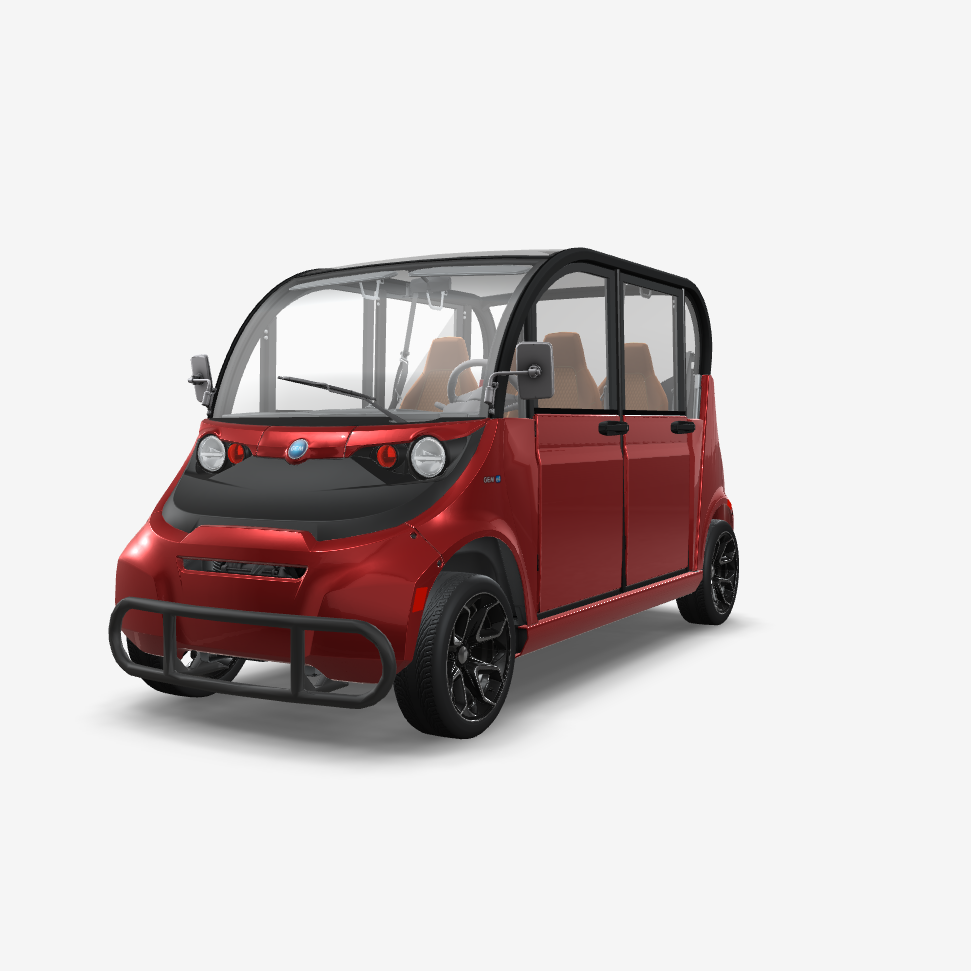 GEM e4 Sunset Red Gloss with Doors