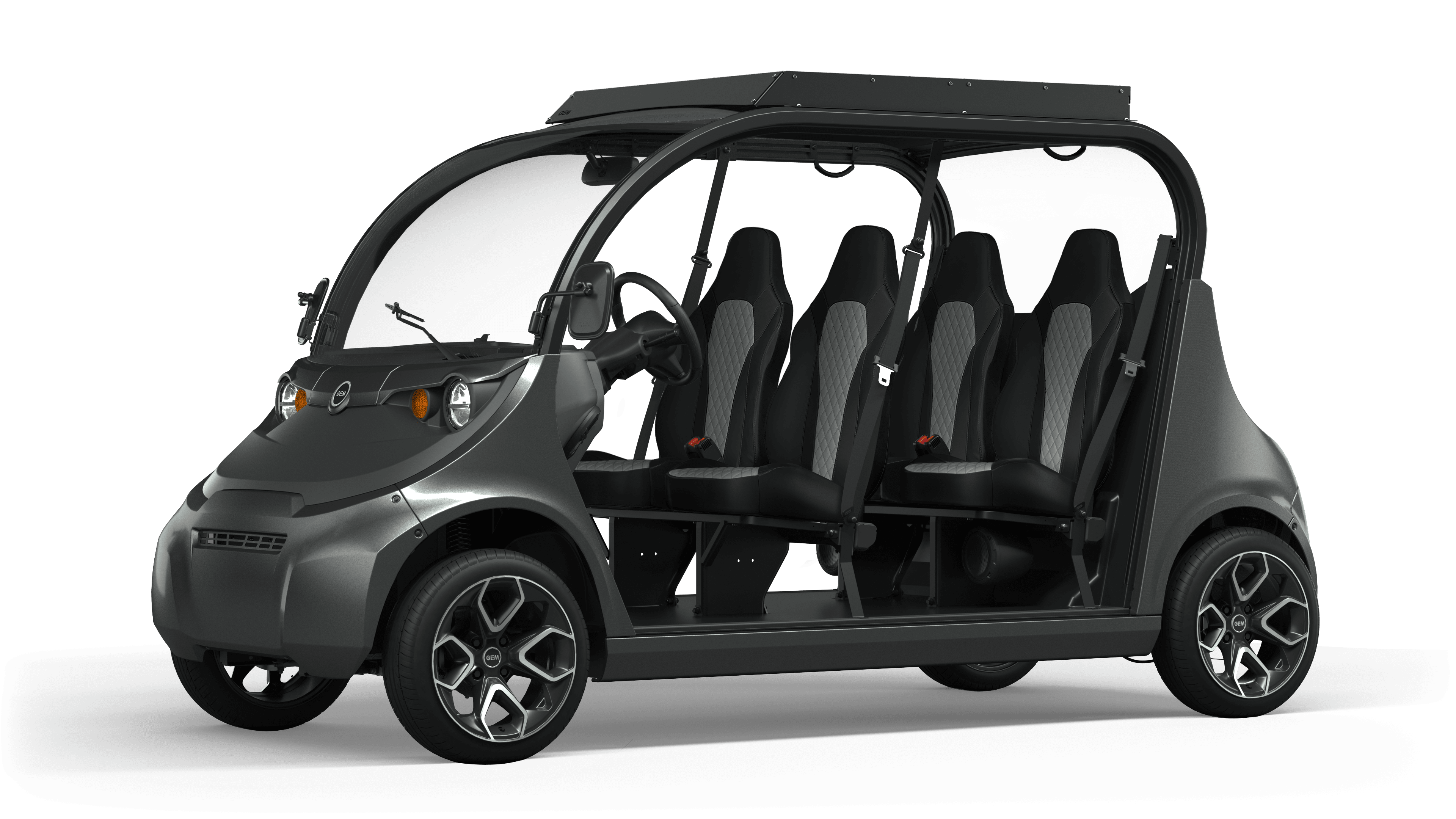 GEM solar powered car