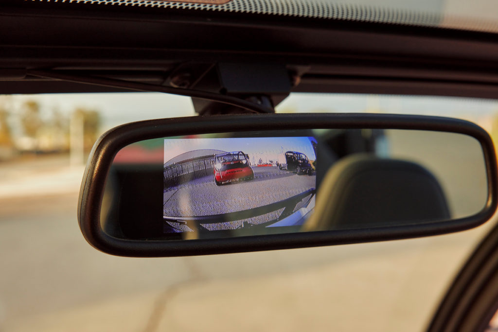 GEM backup camera comes standard