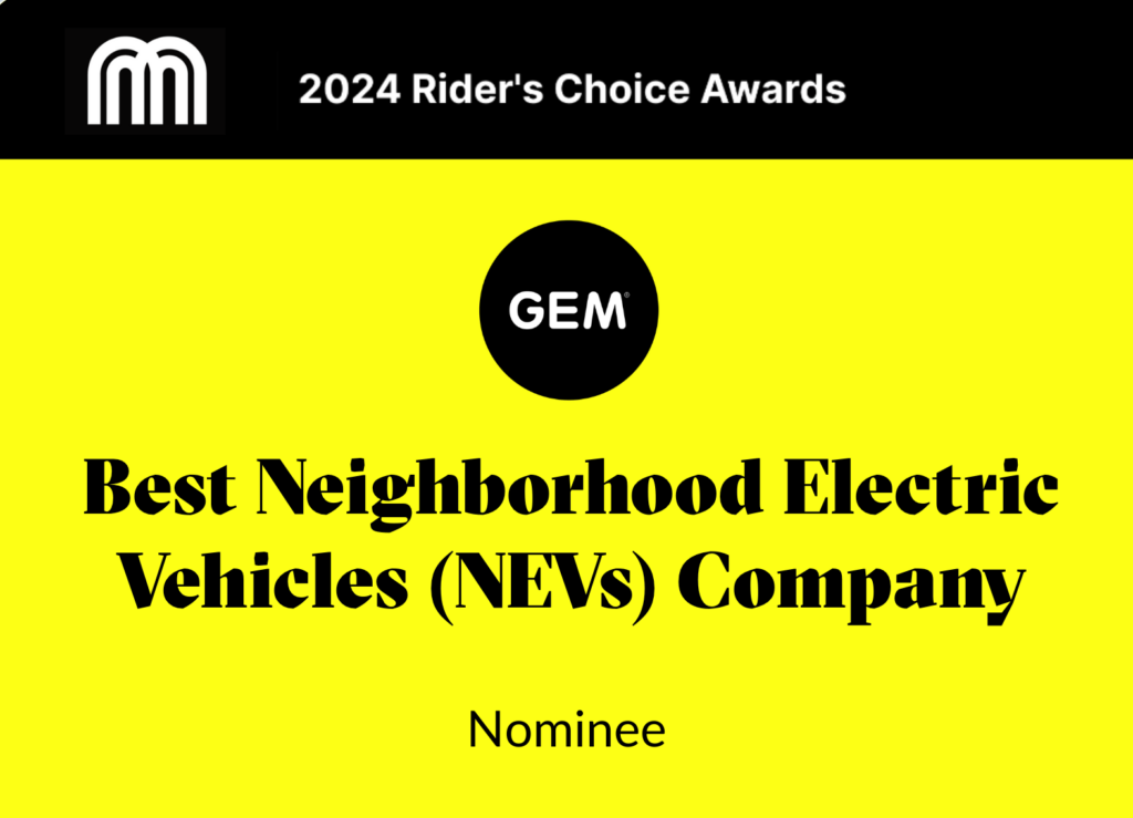 Best neighborhood electric vehicle nominee